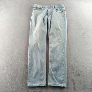 Levis 511 Jeans 34x32 Blue Light Wash Slim Tapered Performance Stretch Denim